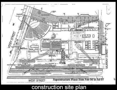 as construction proceeds tower cranes replace crawler cranes